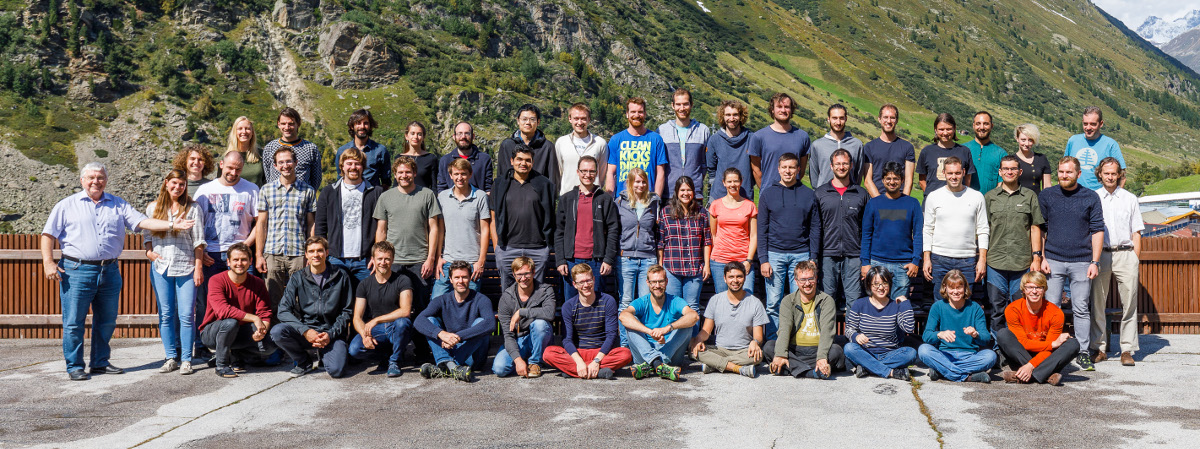 Blatt group in Obergurgl, September 2019