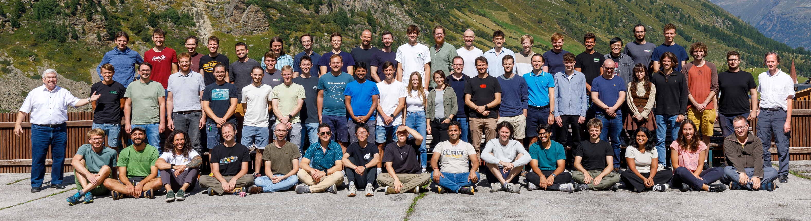 Blatt group in Obergurgl, September 2023